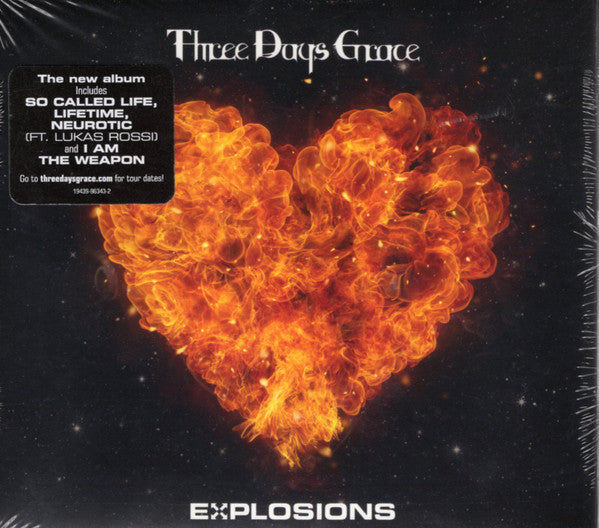 Three Days Grace : Explosions (CD, Album)