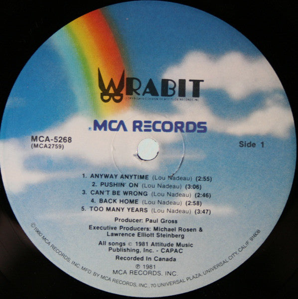 Wrabit : Wrabit (LP, Album, Pin)