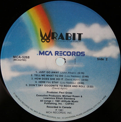Wrabit : Wrabit (LP, Album, Pin)