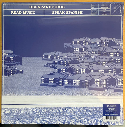 Desaparecidos : Read Music, Speak Spanish (LP, RE, RM, Blu)