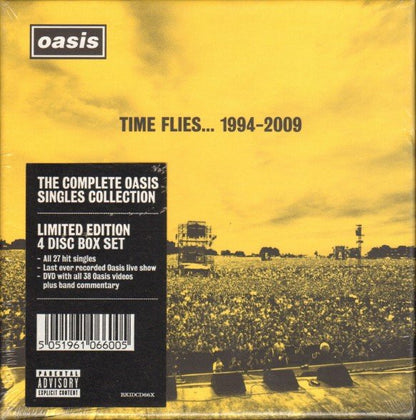 Oasis (2) : Time Flies... 1994-2009 (2xCD, Comp + CD + DVD-V, Comp, NTSC + Box, Ltd)