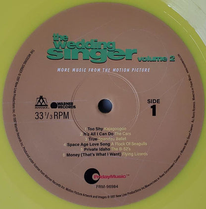 Various : The Wedding Singer Volume 2: More Music From The Motion Picture (LP, Comp, Ltd, RE, Yel)