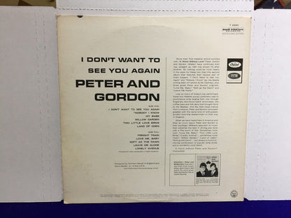 Peter & Gordon : I Don't Want To See You Again (LP, Album, Mono, Scr)