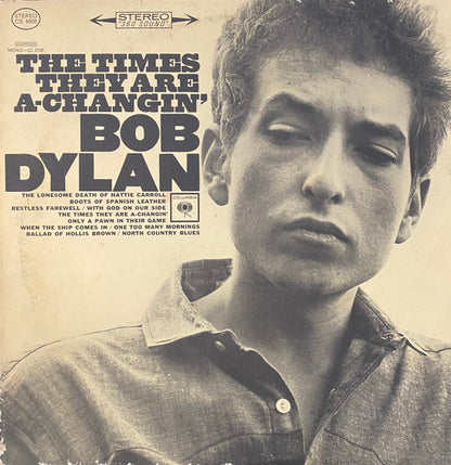 Bob Dylan : The Times They Are A-Changin' (LP, Album, RE, Pit)
