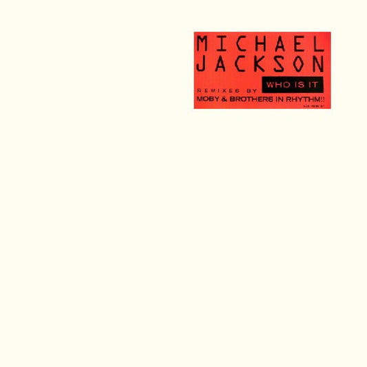 Michael Jackson : Who Is It (2x12", Promo)
