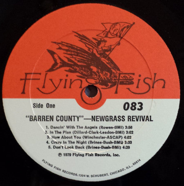 New Grass Revival : Barren County (LP, Album, PRC)