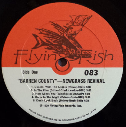 New Grass Revival : Barren County (LP, Album, PRC)