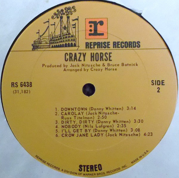 Crazy Horse : Crazy Horse (LP, Album, San)