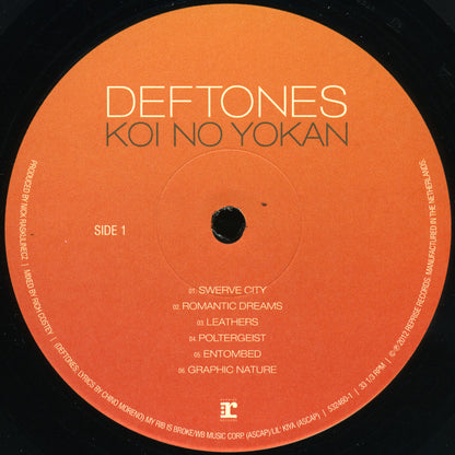 Deftones : Koi No Yokan (LP, Album, RP, Gat)