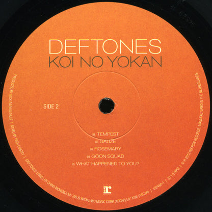 Deftones : Koi No Yokan (LP, Album, RP, Gat)