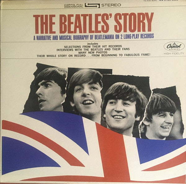 The Beatles : The Beatles' Story (2xLP, Album, RE, Win)