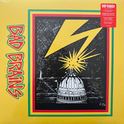 Bad Brains : Bad Brains (LP, Album, RE, RM, Red)