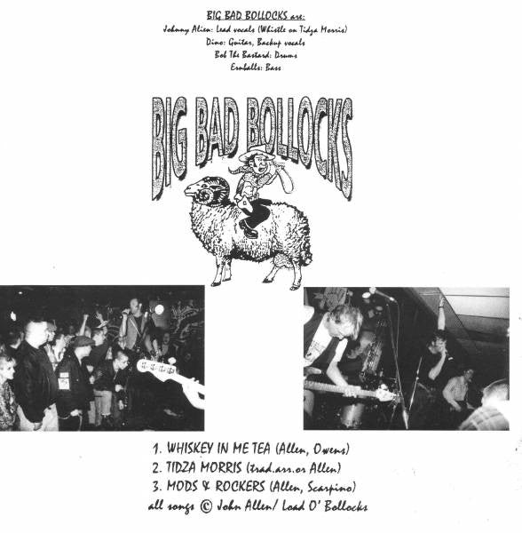 All Systems Stop / Big Bad Bollocks : All Systems Stop / Big Bad Bollocks (7")