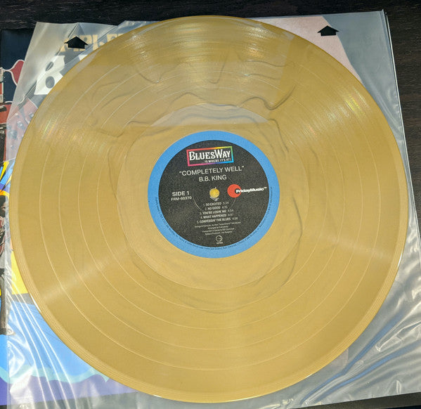 B.B. King : Completely Well (LP, Album, Ltd, RE, Gol)