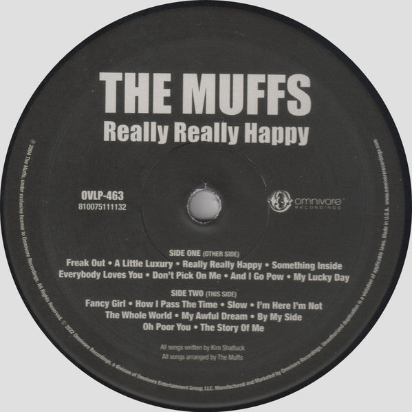 The Muffs : Really Really Happy (LP, Album, RE, RM)