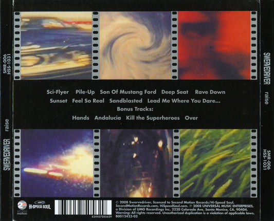 Swervedriver : Raise (CD, Album, RE, RM, Dig)