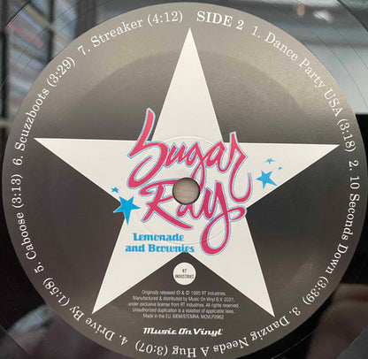 Sugar Ray (2) : Lemonade And Brownies (LP, Album, RE, 180)