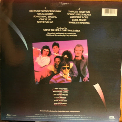 The Steve Miller Band* : Abracadabra (LP, Album, Win)