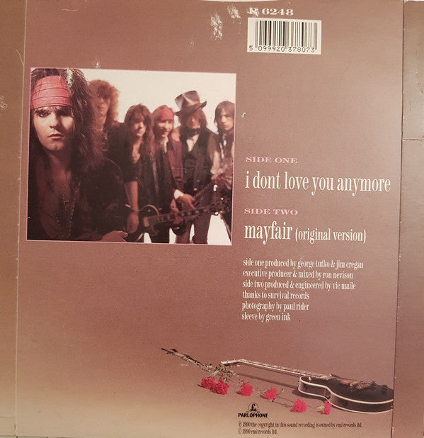 Quireboys* : I Don't Love You Anymore (7", Single)