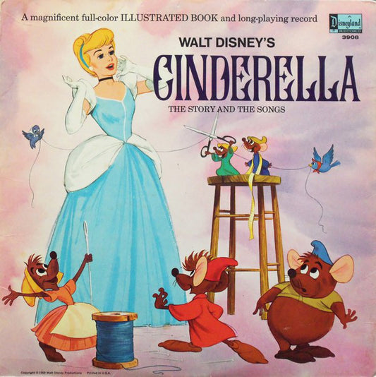 Ginny Tyler : Cinderella - The Story And The Songs (LP, Album, Mono, RE, RP)