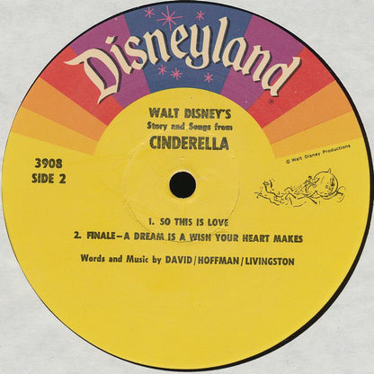 Ginny Tyler : Cinderella - The Story And The Songs (LP, Album, Mono, RE, RP)