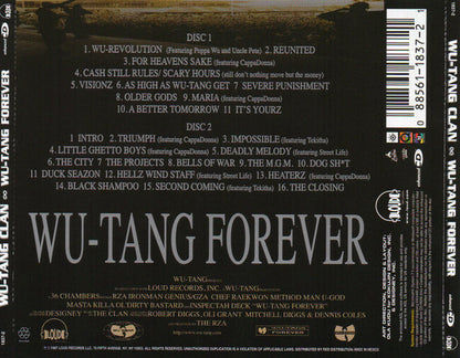 Wu-Tang Clan : Wu-Tang Forever (2xCD, Album, Enh, RE)
