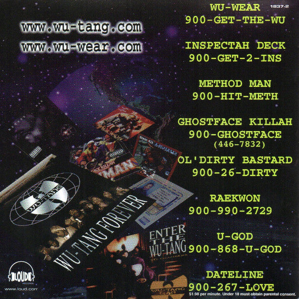 Wu-Tang Clan : Wu-Tang Forever (2xCD, Album, Enh, RE)