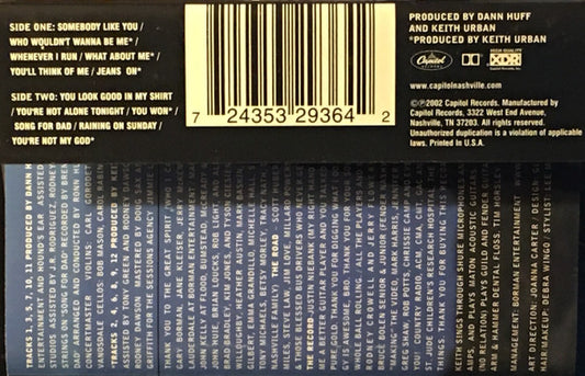 Keith Urban : Golden Road (Cass, Album)