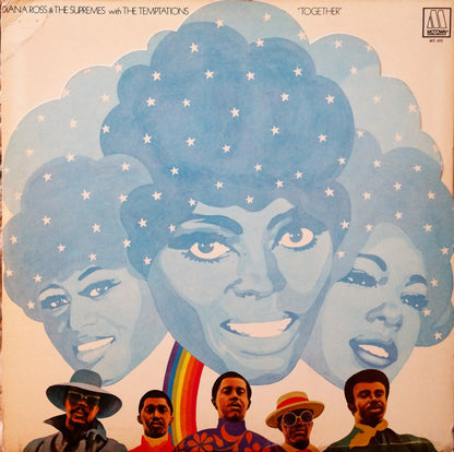 Diana Ross & The Supremes* With The Temptations : Together (LP, Album, Aud)