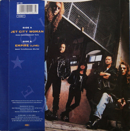 Queensrÿche : Jet City Woman (7", Single)