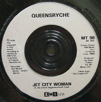 Queensrÿche : Jet City Woman (7", Single)