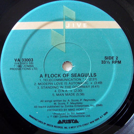A Flock Of Seagulls : A Flock Of Seagulls (LP, Album, Hau)