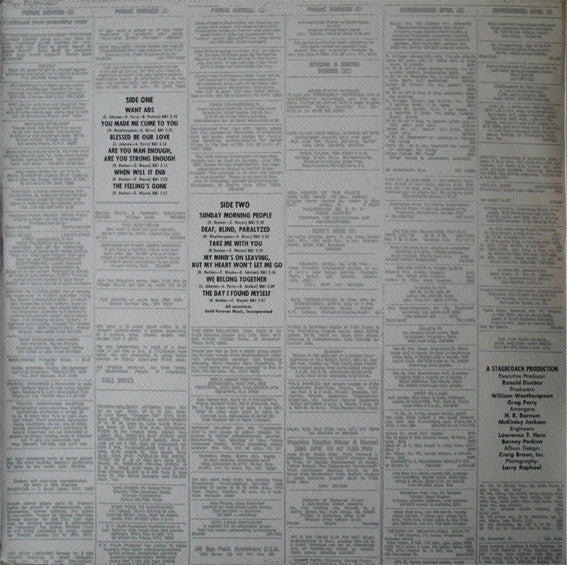 Honey Cone : Sweet Replies (LP, Album, Pit)