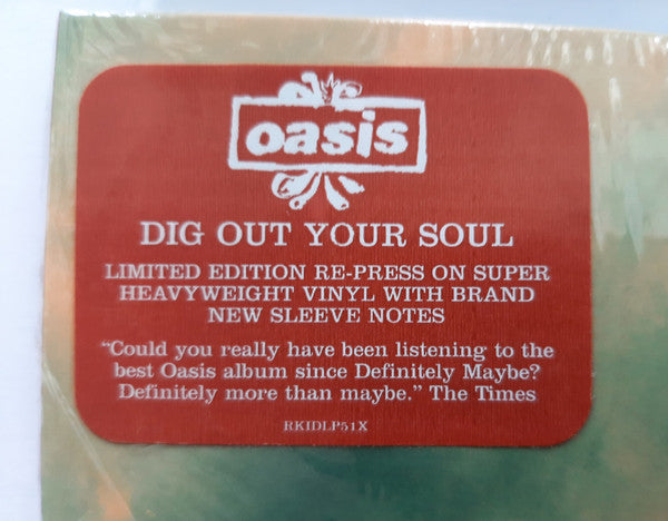 Oasis (2) : Dig Out Your Soul (2x12", Album, RP, Gat)
