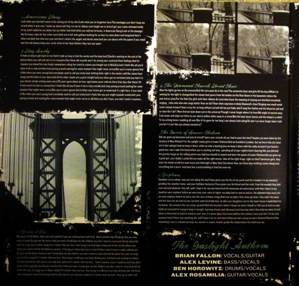 The Gaslight Anthem : American Slang (LP, Album, Gat)
