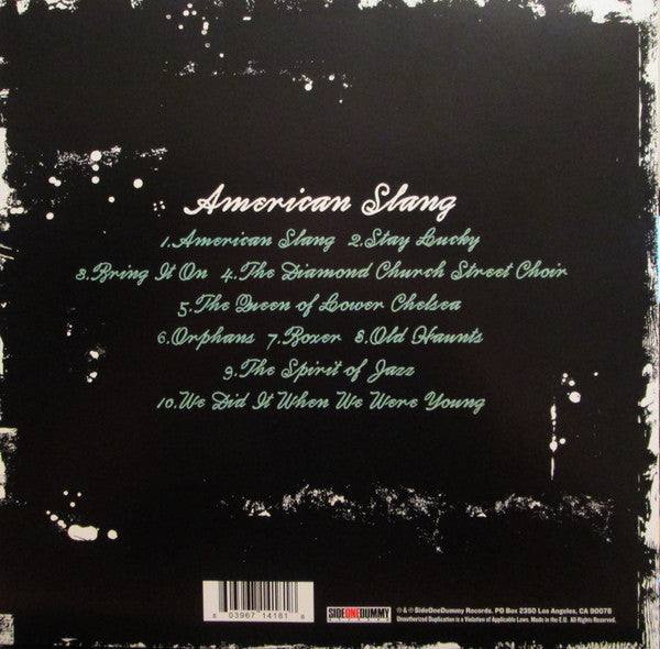 The Gaslight Anthem : American Slang (LP, Album, Gat)