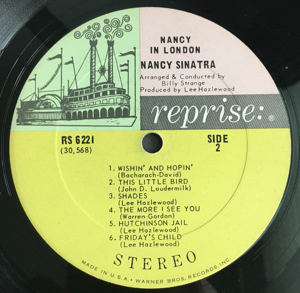 Nancy Sinatra : Nancy In London (LP, Album, Pit)