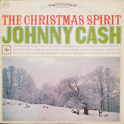 Johnny Cash : The Christmas Spirit (LP, Album, RP, Ter)