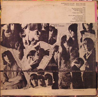 Jefferson Airplane : Surrealistic Pillow (LP, Album, RE, Ind)