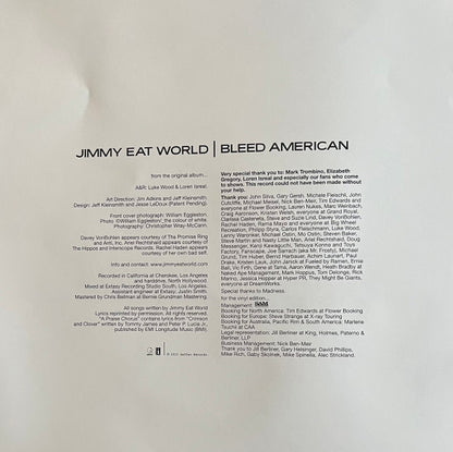 Jimmy Eat World : Bleed American (LP, Album, RE, 150)