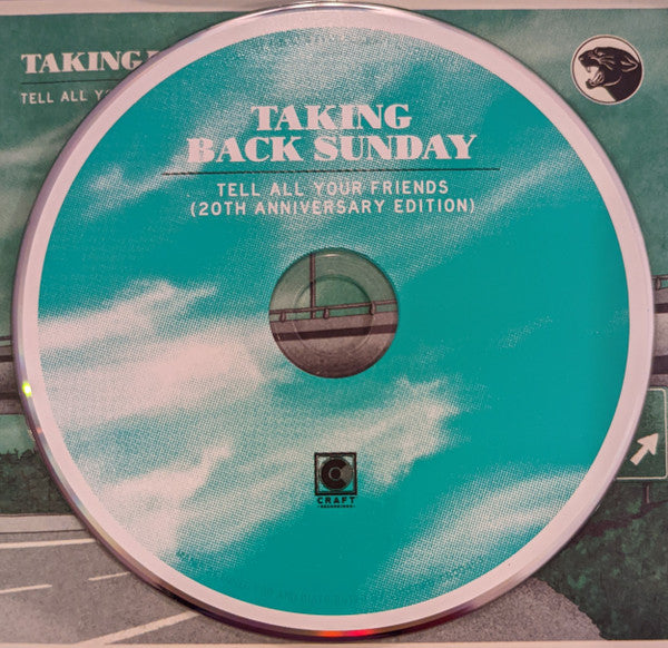 Taking Back Sunday : Tell All Your Friends (20th Anniversary Edition) (CD, Album, RE, RM)