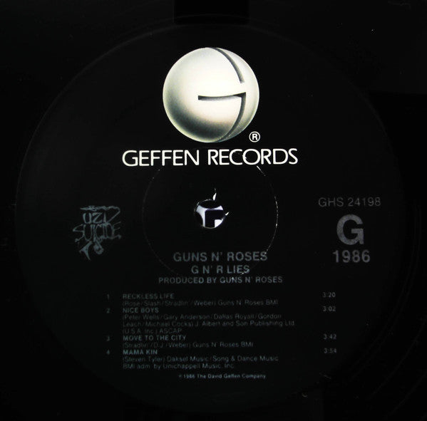 Guns N' Roses : G N' R Lies (LP, Album, Cen)