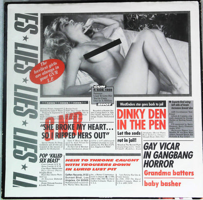 Guns N' Roses : G N' R Lies (LP, Album, Cen)