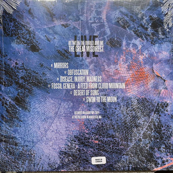 Between the Buried and Me : The Great Misdirect Live (2xLP, Ora)