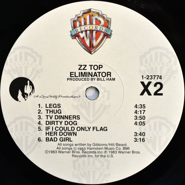 ZZ Top : Eliminator (LP, Album, All)