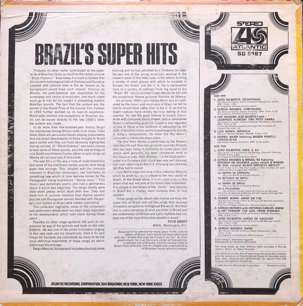 Various : Brazil's Super Hits (LP, Comp)
