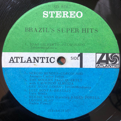Various : Brazil's Super Hits (LP, Comp)