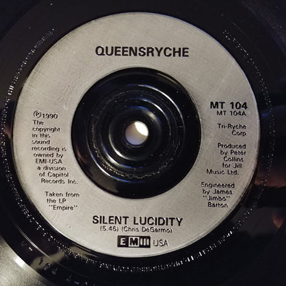 Queensrÿche : Silent Lucidity (7", Single)