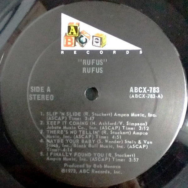 Rufus : Rufus (LP, Album, Pit)