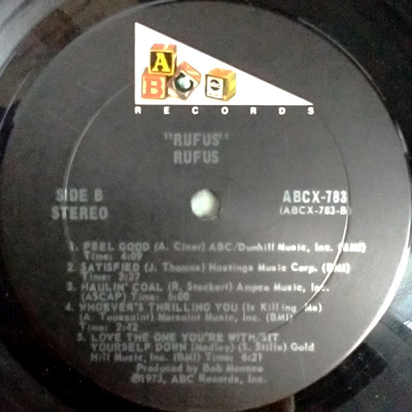 Rufus : Rufus (LP, Album, Pit)